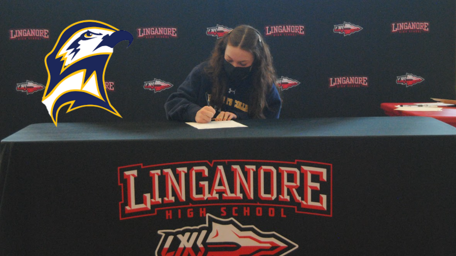 Emma Watkins signed her National Letter of Intent to continue playing field hockey at St. Marys College of Maryland. 