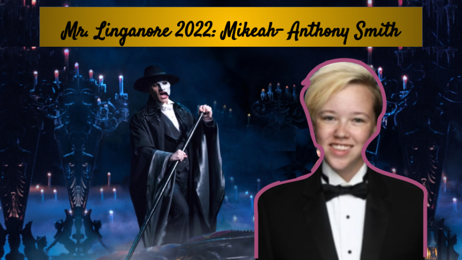 Mikeah+Smith+will+be+portraying+The+Phantom+of+the+Opera+in+the+Mr.+Linganore+2022+contest.+