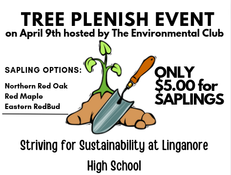 Check out the flyer for the Tree-Plenish event. (Marissa DePalma)