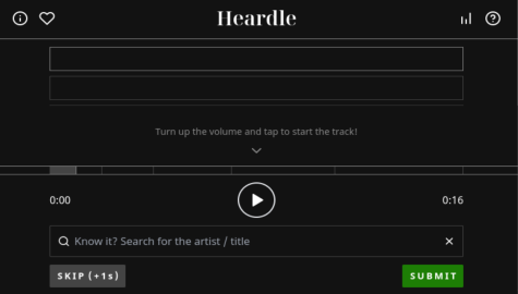 Heardle: Try to guess the song intro in one second--OK, you get 16 seconds before you fail