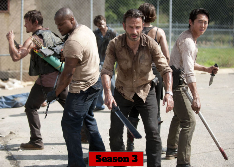 The Walking Dead Season __ episode __ (time).