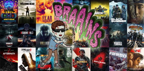 A collection of big name zombie titles from the last two years.