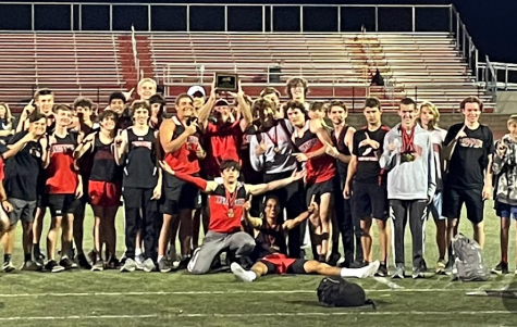 Frederick Counties 2022 champions, Linganore Boys Track and Field.