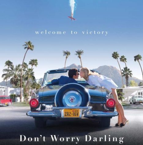 The official poster for Dont Worry Darling. 