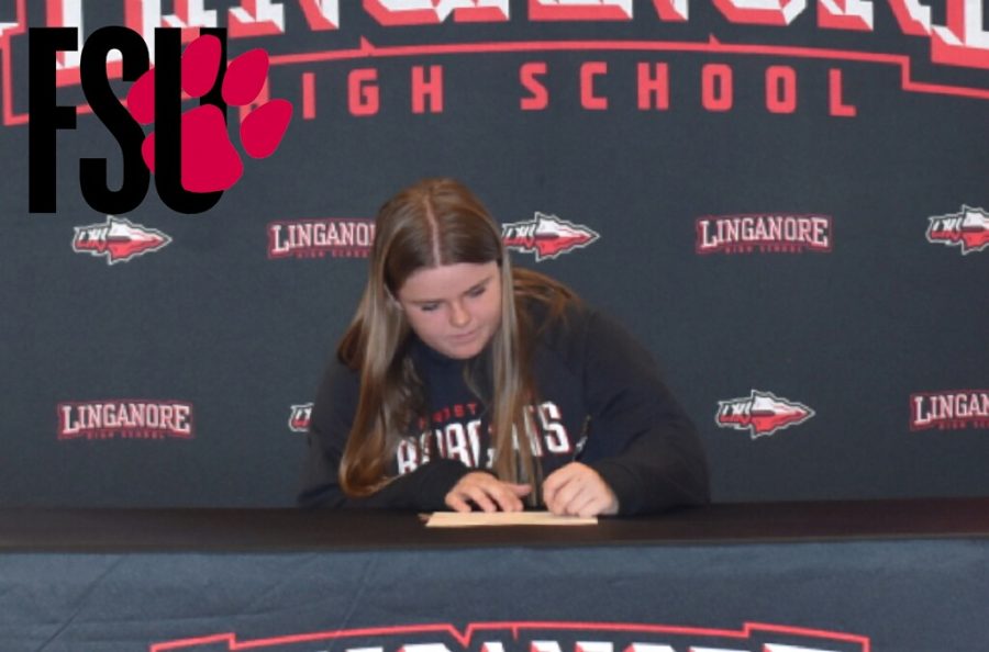 Senior+Katie+Healy+signs+her+National+Letter+of+Intent+and+commits+to+Frostburg+State+University+for+softball.