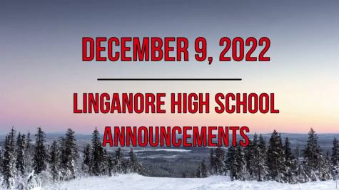Morning Announcements: December 9,2022