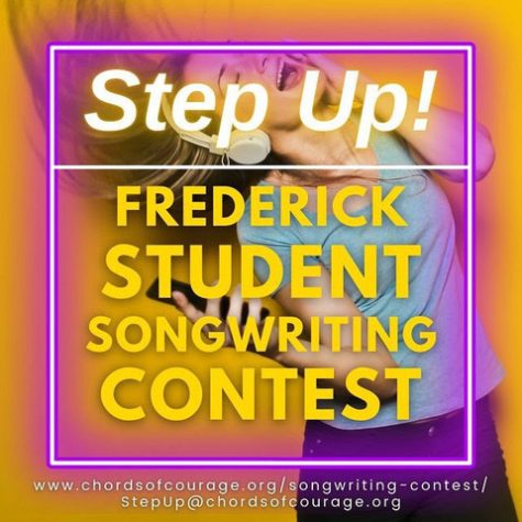 Step Up is a song writing contest for Frederick Country middle and highschool students.