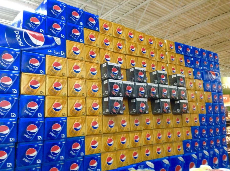 Pepsi Super Bowl Display