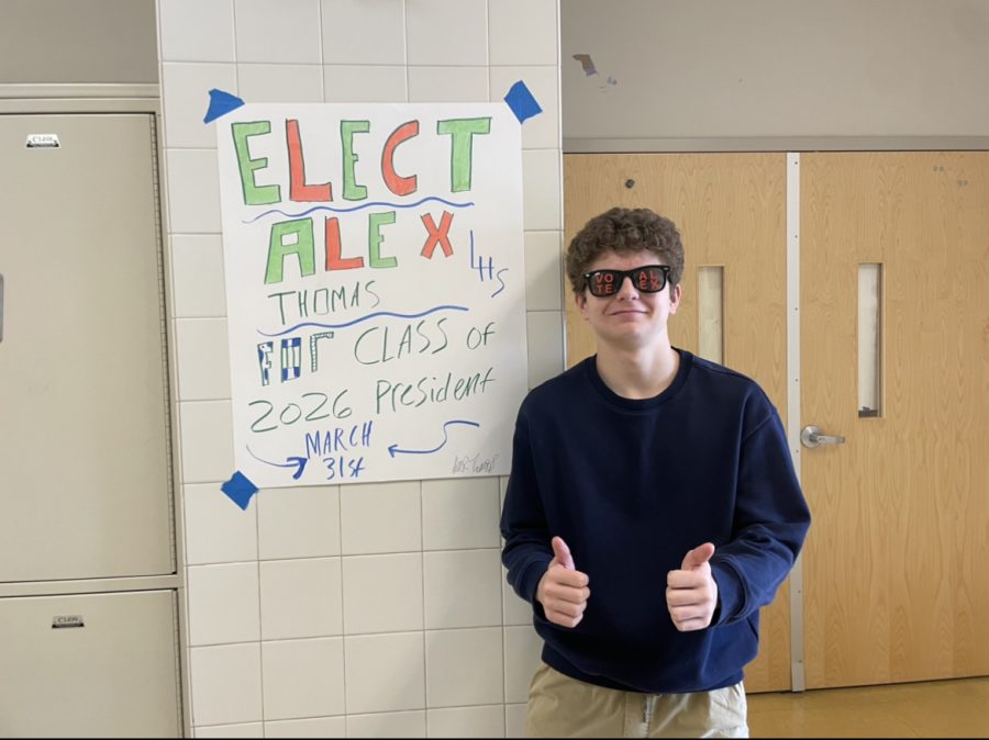 Alex Thomas is running a very strong campaign for the 2026 class president
