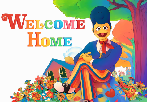 The Welcome Home welcome page shows Wally greeting the viewer to the world of Home.