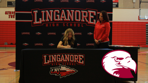 Georgia Sible signs her National Letter of Intent to play soccer at Lock Haven University. 