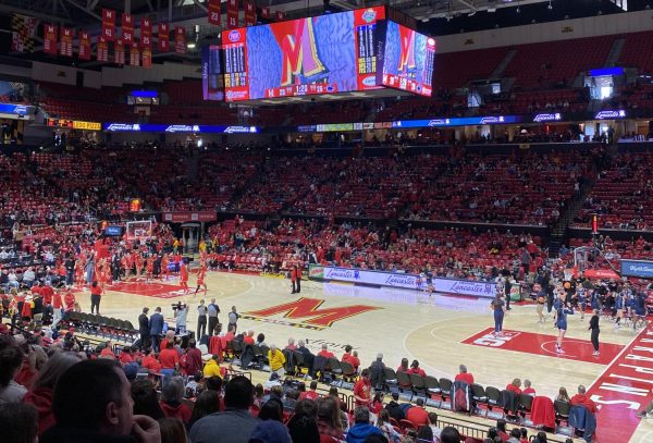 The Maryland womens basketball team plays Penn State at their Red Rush game. In the past, it has been a struggle for the team to sell tickets, but because of the rise in womens sports, they successfully sold out multiple games this season.