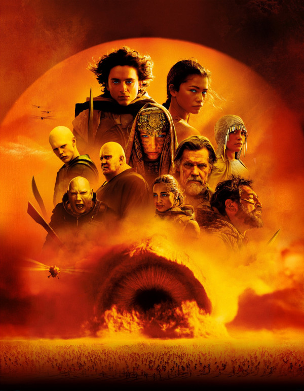 Dune: Part Two made $182 million in its opening weekend and $630 million as of April 13. 