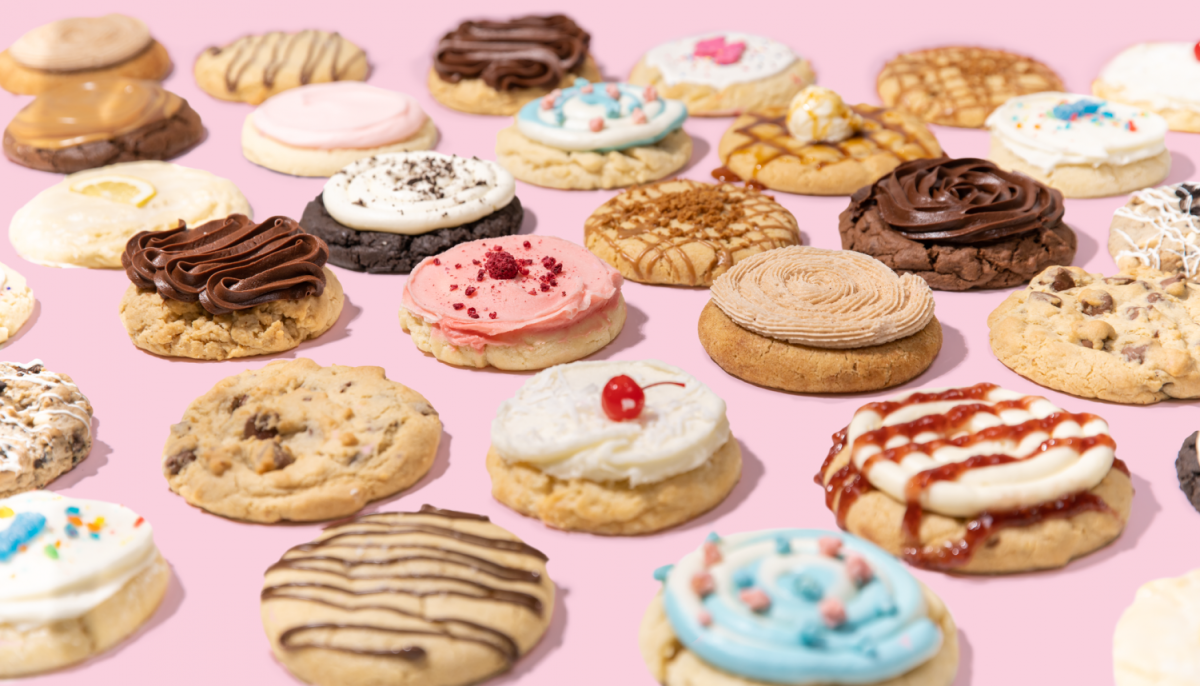 Crumbl Cookies offers over 200 rotating unique and tasty flavors.(Courtesy of Crumbl Cookies)