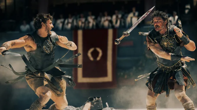 Gladiator II features Paul Mescal as the title character, replacing Russell Crowe in the sequel with a new story line.