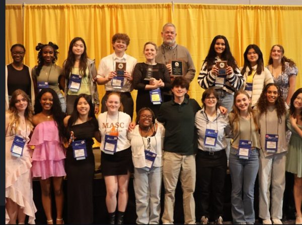 FCASC host staff gets recognized during the MASC awards banquet
