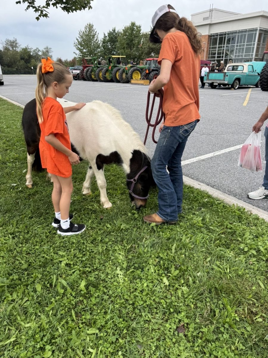 LHS student brings her animal to community show