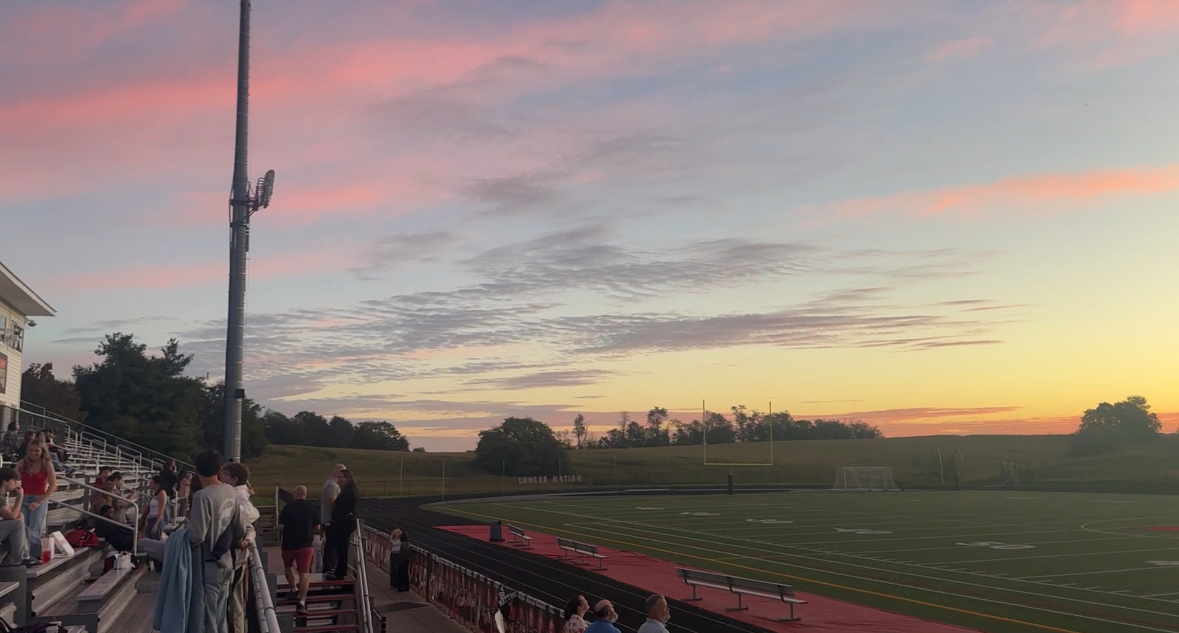 Senior sunrise began at 6:30 a.m. where students began to take photos and watch the sunrise before the school day began.