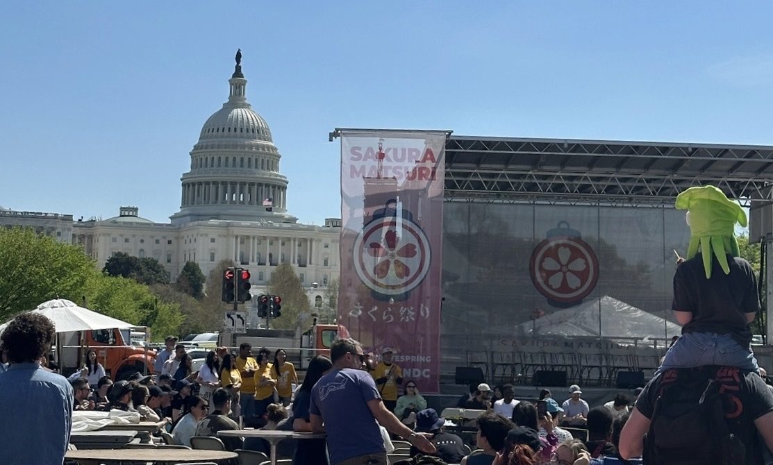 The Sakura Matsuri festival in Washington D.C..