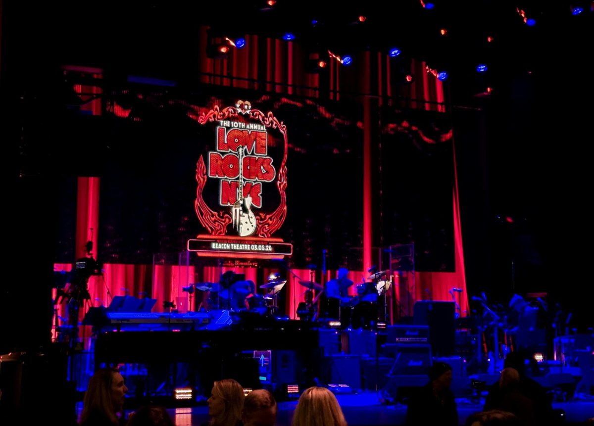 A number of artists performed at the Beacon Theatre for benefit concert Love Rocks NYC, fundraising for God’s Love We Deliver.