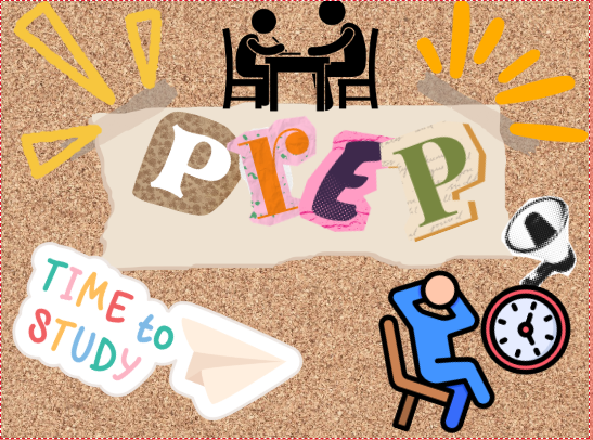 A graphic that represents what Prep time is at Linganore.